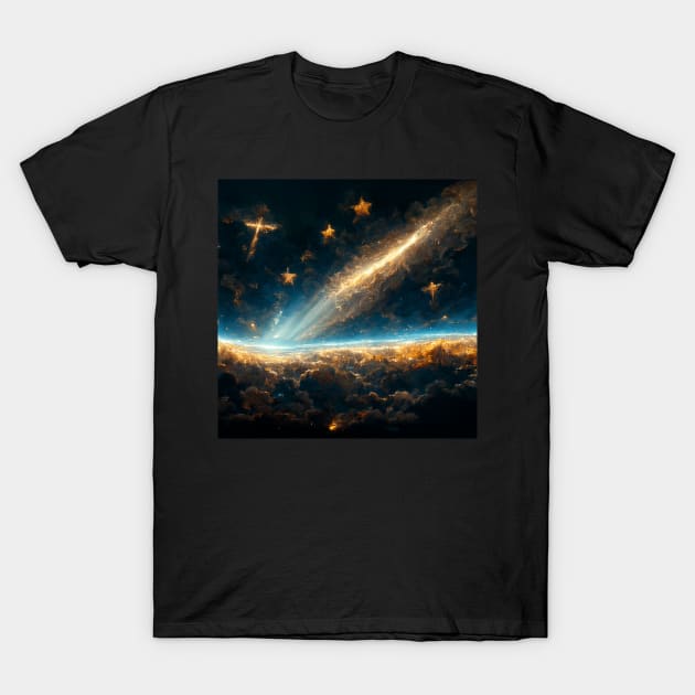 Stars in the Sky - best selling T-Shirt by bayamba